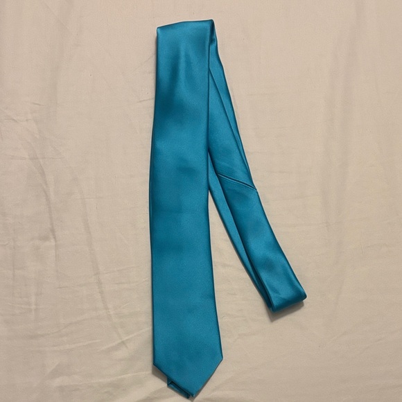 Apt. 9 Vibrant Teal Men's Tie - Picture 1 of 3